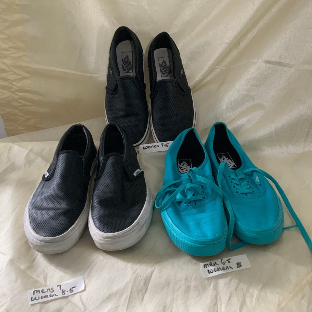 BACK TO SCHOOL SALE. Vans sneakers. Various sizes.